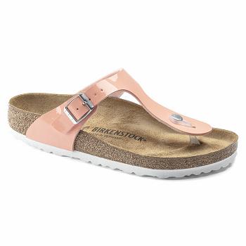 Gizeh Birkenstock Lakovane Birko-flor Damske Ruzove | SK 107PJJ